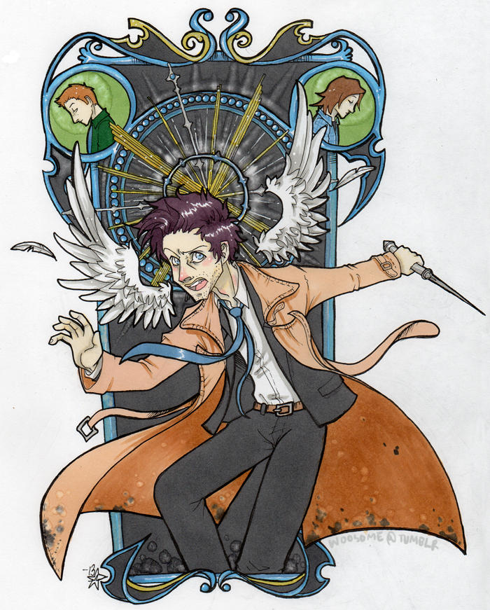 SPN - fighting for the Winchesters by woodooferret