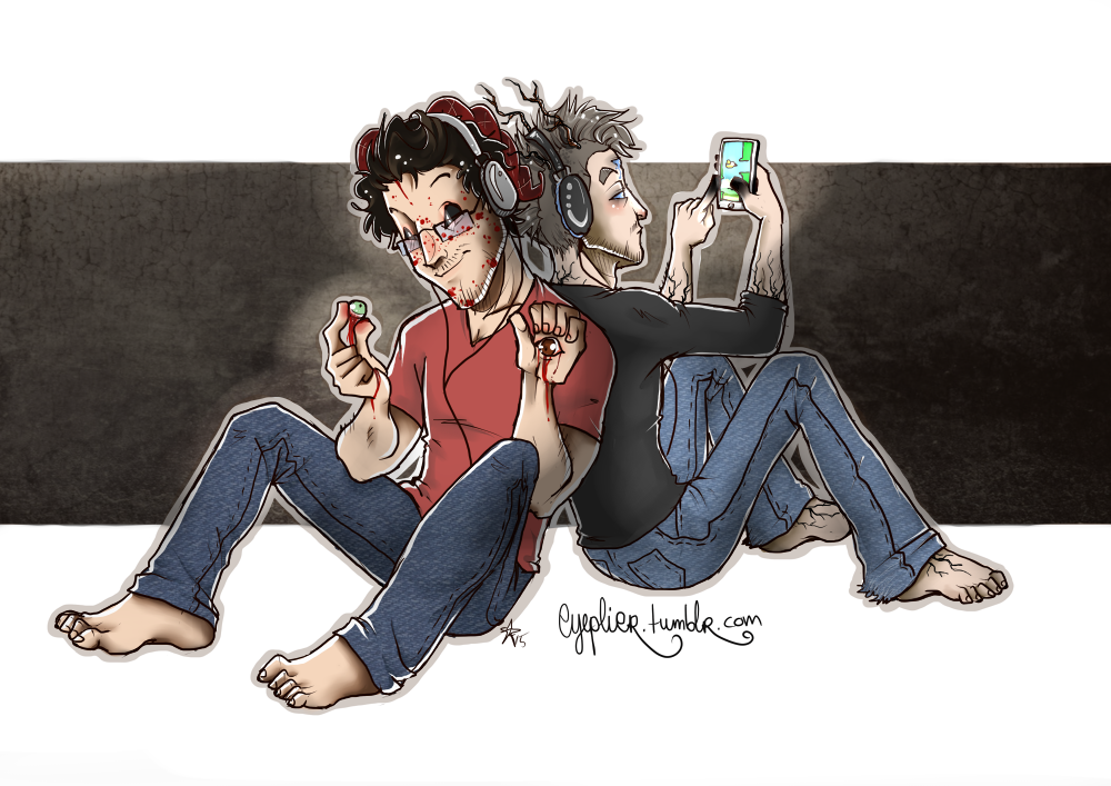 Chill-time - Oculus and Tres by woodooferret