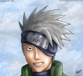 Naruto: Kakashi's Smile by Amaterasu-kun