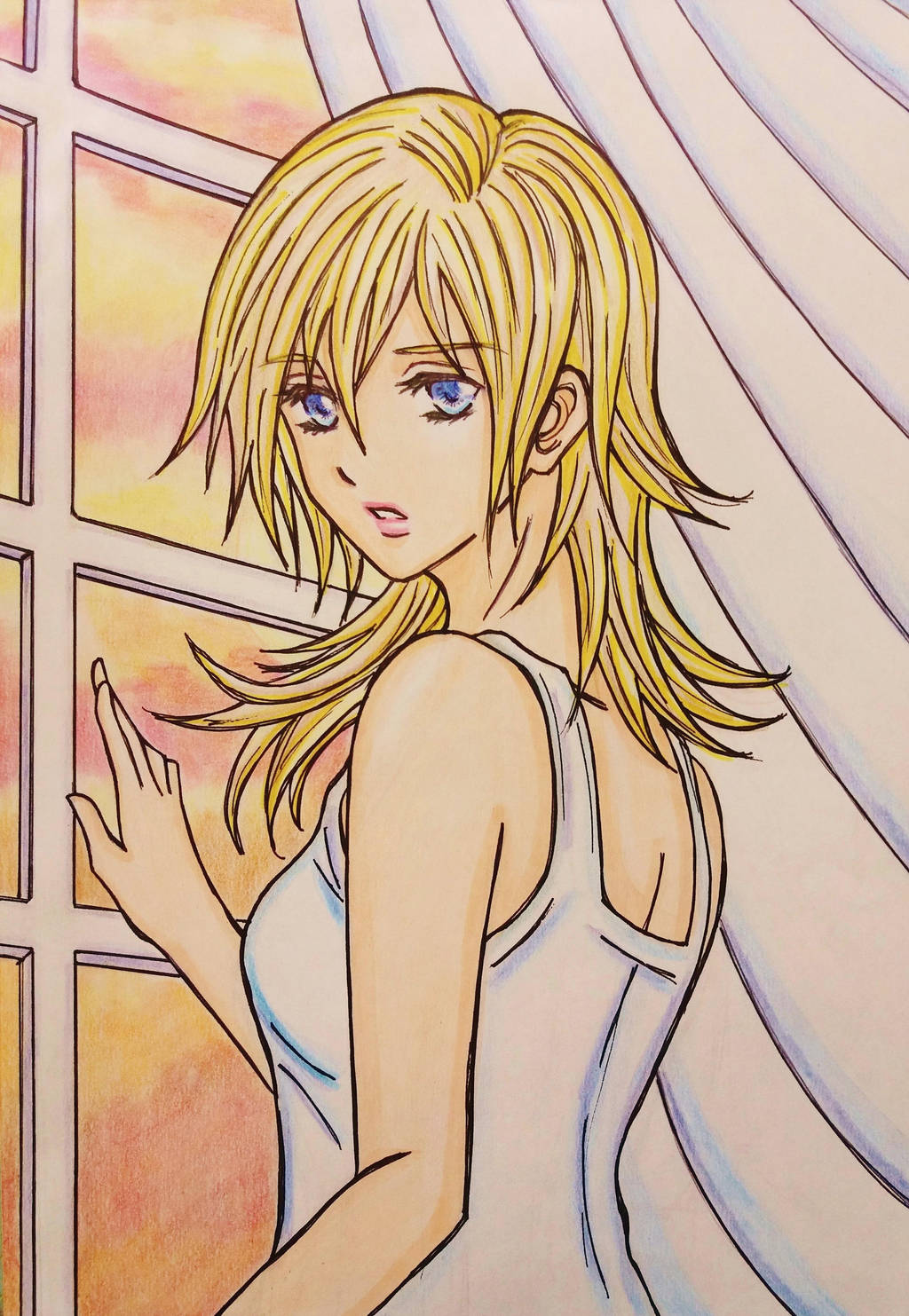 Kingdom Hearts 2 Namine manga version by dagga19 on DeviantArt