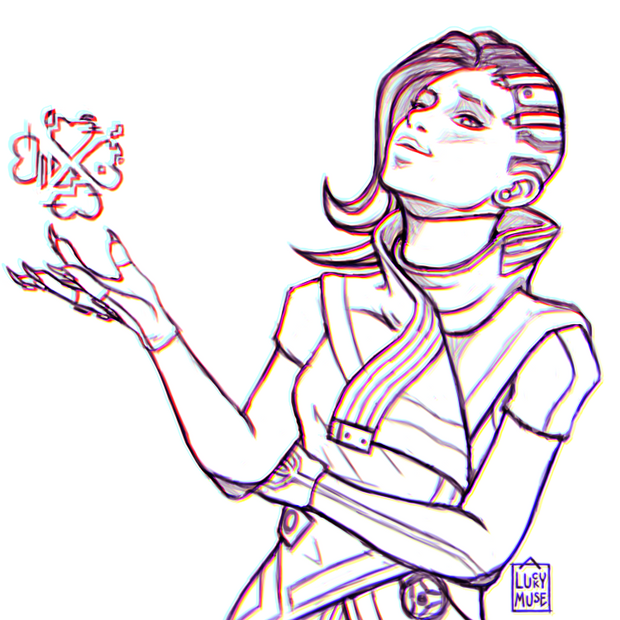 Nov. 2016 Monthly Sketch by aluckymuse