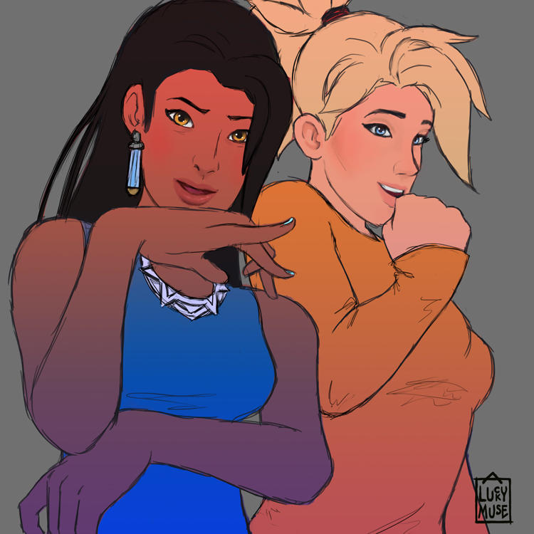 July 2017 Monthly Sketch by aluckymuse