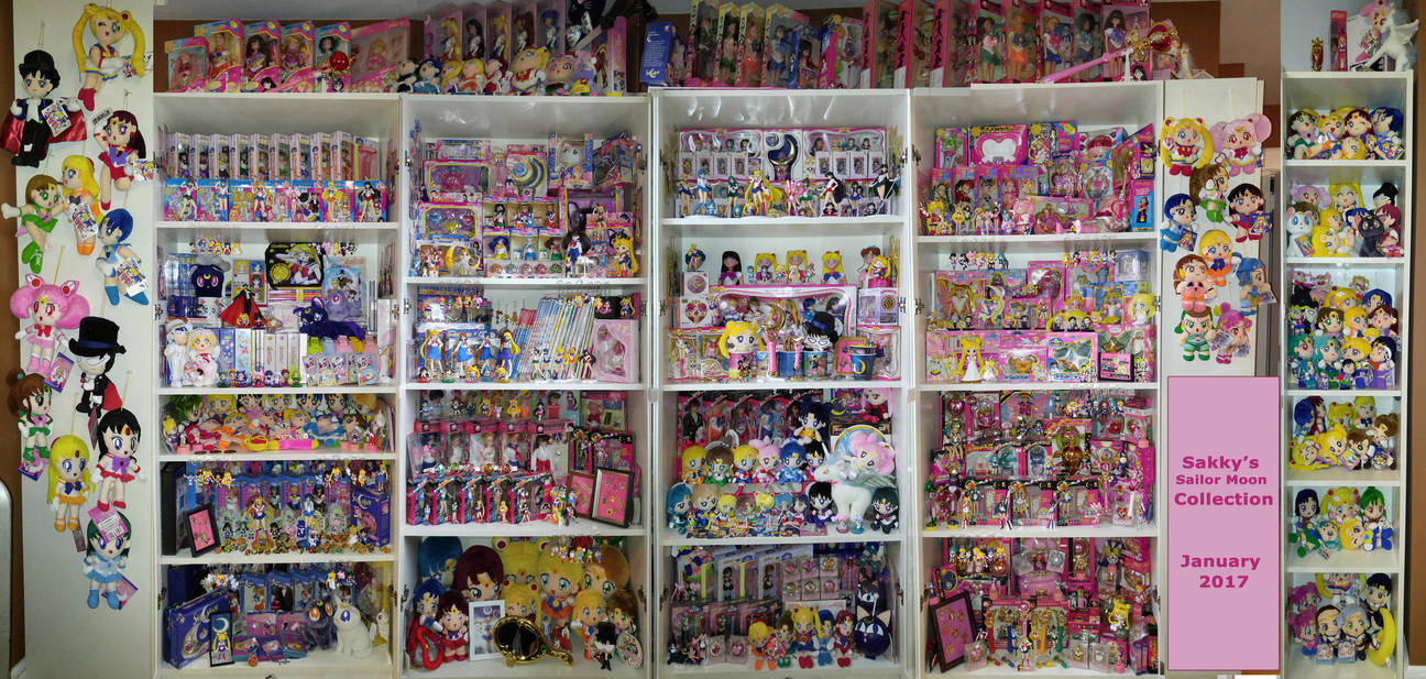 Sakky's Sailor Moon Collection - January 2017 by SakkysSailormoonToys