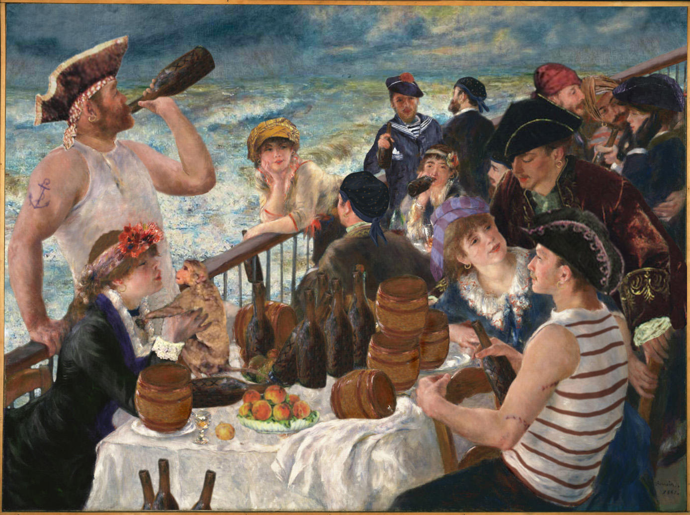 Luncheon of the Boarding Party by ranma-tim
