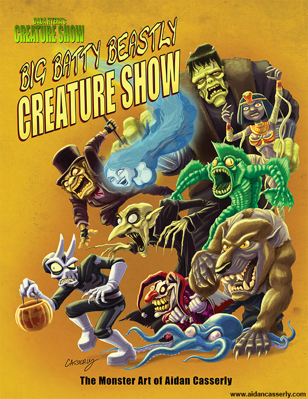 Big Batty Beastly Creature Show by DadaHyena