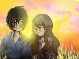Slenderman and Sally Williams by Cross-Hatch001 on DeviantArt