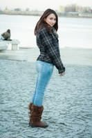 As I fall in winter by simonamoon