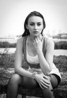 Simona Moon in Black and White by simonamoon