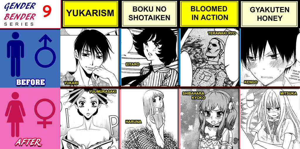 Gender Bender Series 09 by Hainfinkle on DeviantArt