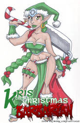 Kris the Christmas Barbarian by LordSantiago