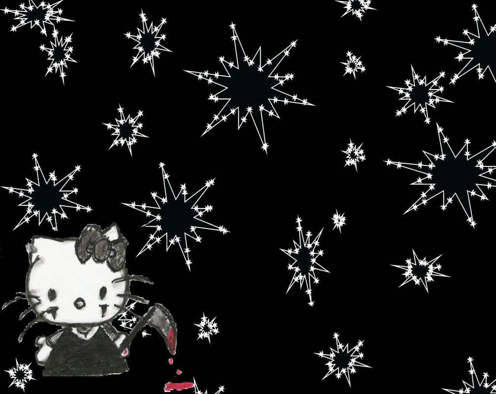 Killer Hello Kitty Wallpaper By Mirthlesstorment On Deviantart