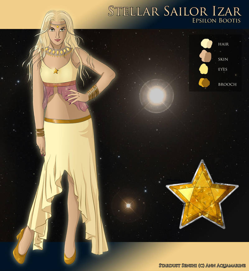 Stellar Sailor Izar (Stardust Senshi) by AnnAquamarine