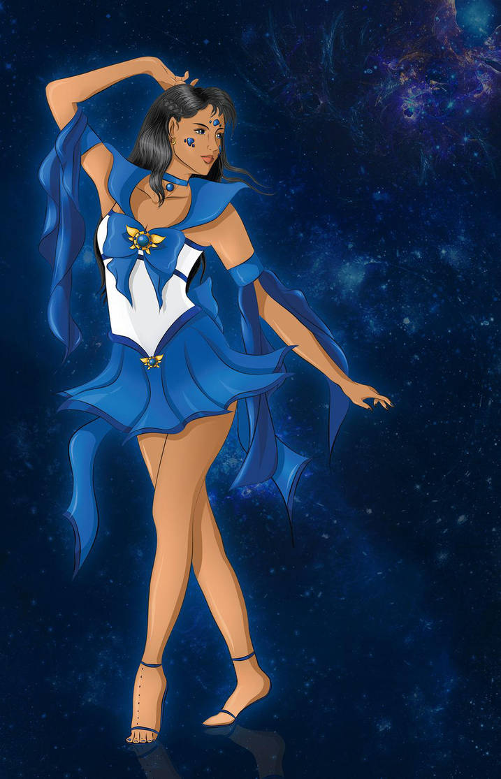 Sailor Lazurite Albatross - henshin pose - quest 2 by AnnAquamarine