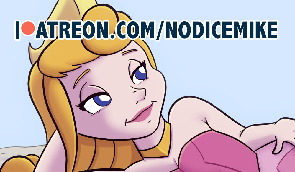 Aurora Swimsuit Illustration on the Patreon! by NoDiceMike