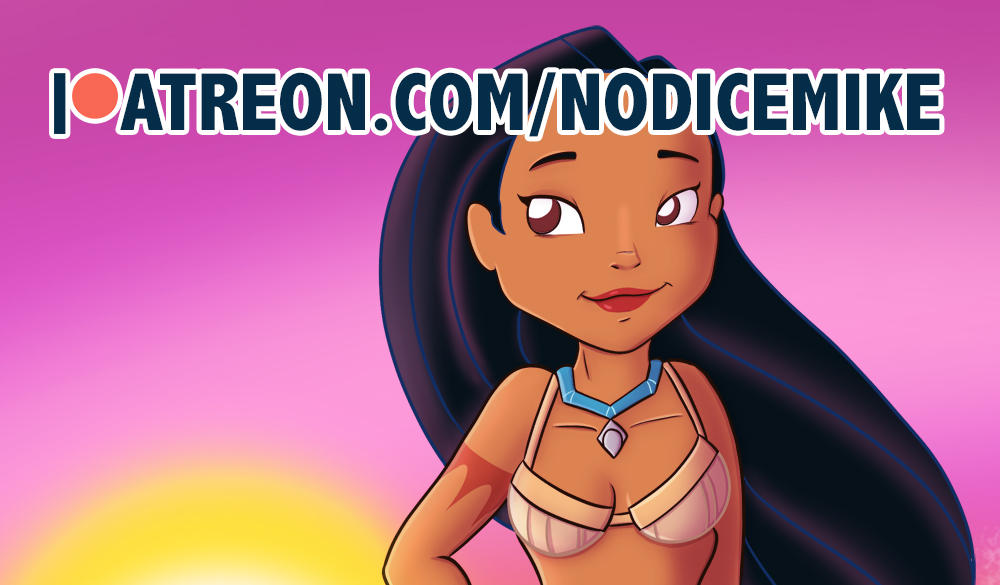 Pocahontas Swimsuit Illustration on the Patreon! by NoDiceMike