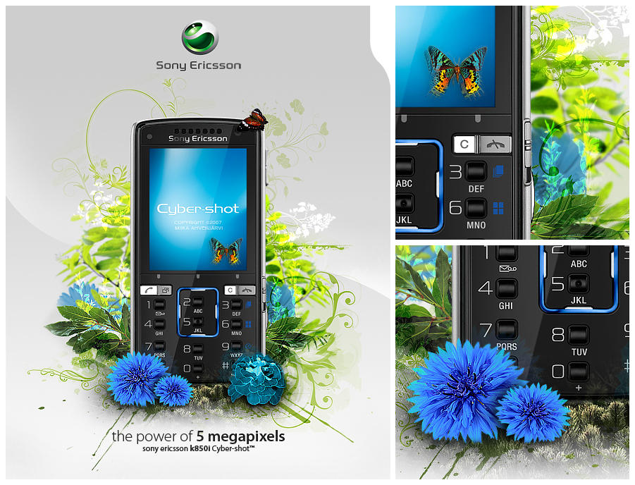 Sony Ericsson K850i. by Uribaani