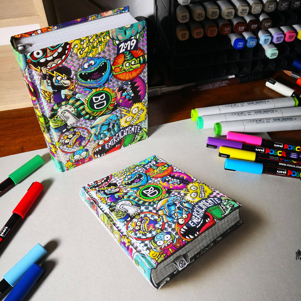 Drawing Cool School Planner by marcellobarenghi