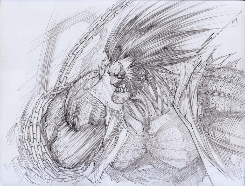 THE REAL LOBO by Sandoval-Art