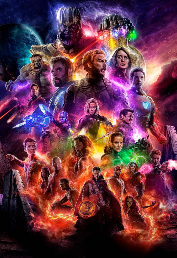 Avengers Endgame Poster Wallpaper  Avengers Endgame Full