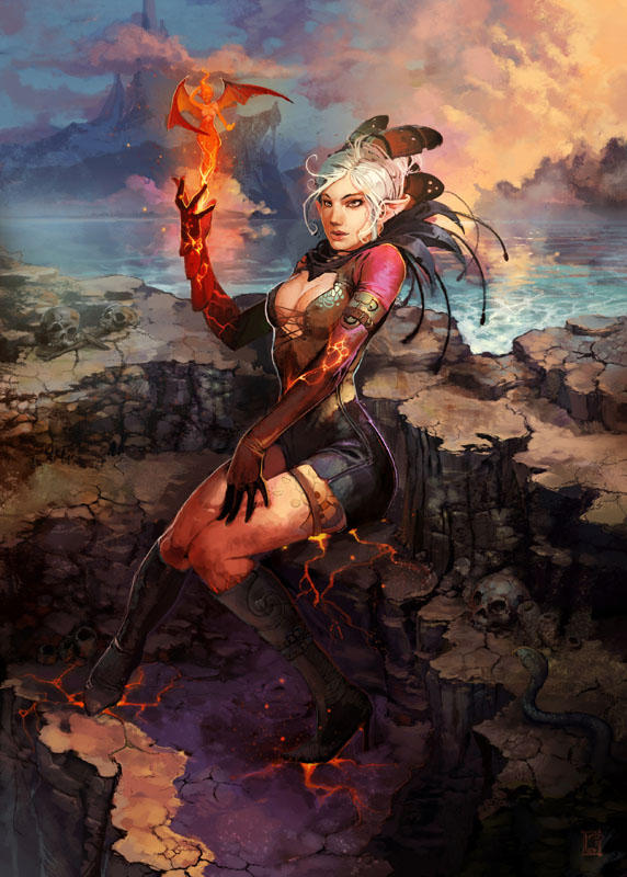 -Fire Spirit- by MarcBrunet