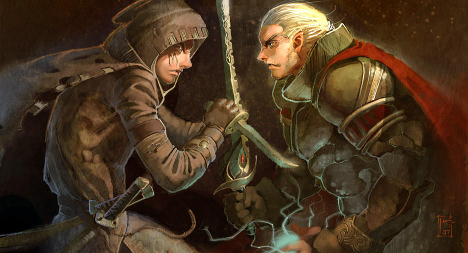 -The Duel- by MarcBrunet