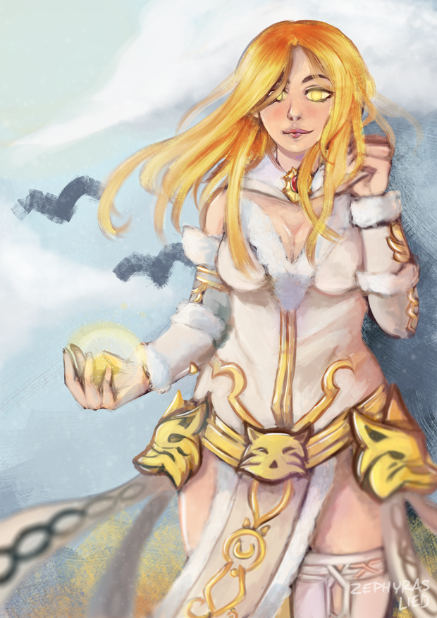 SMITE Hel: I Will Protect You by ZephyrasLied