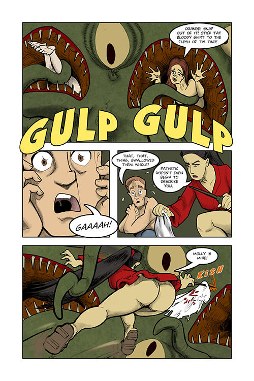 Danger Dolls #7 Page 12 by Chickfighter