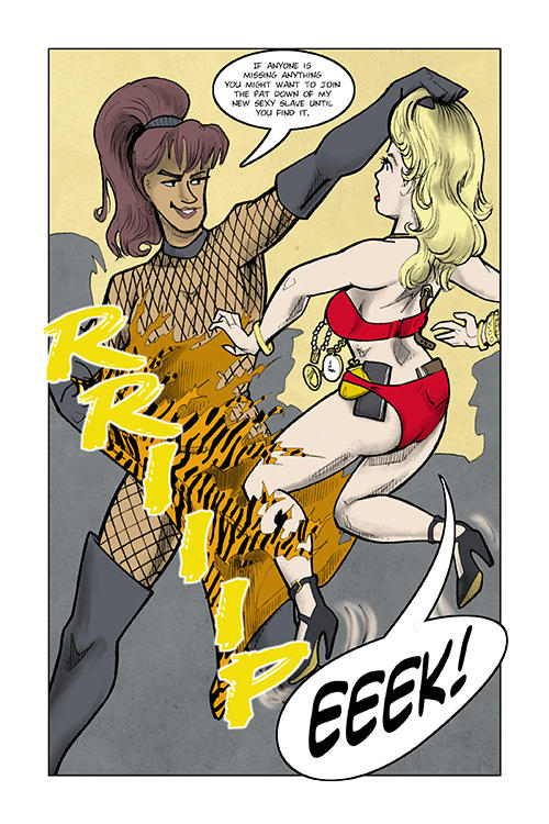 Danger Dolls #7 Page 20 by Chickfighter
