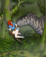 Huntress Or Hunted by Chickfighter