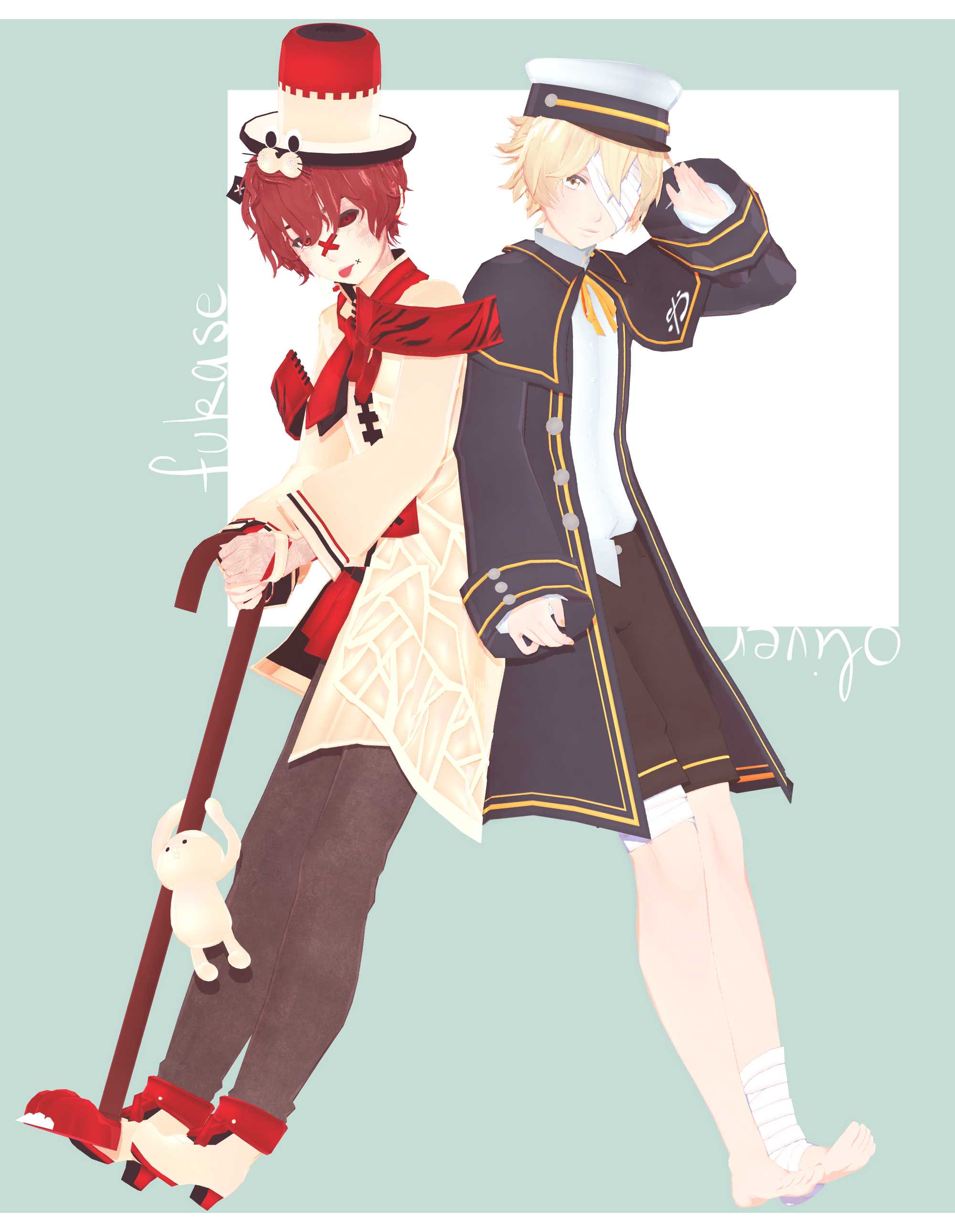 DL: Tda Fukase and Oliver by Jjinomu