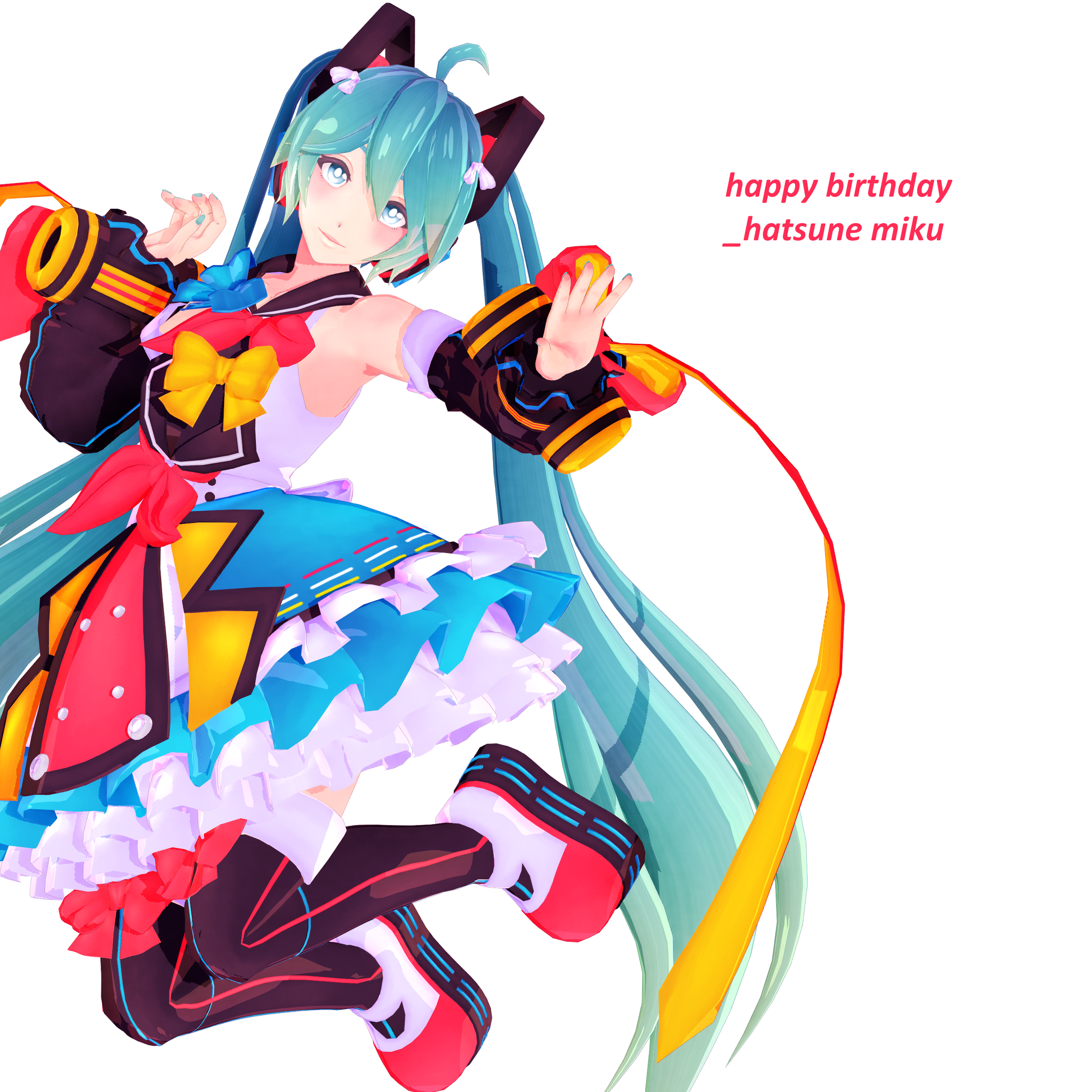 happy birthday miku!!! by Jjinomu on DeviantArt