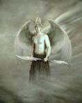 archangel uriel - angel of repentance by enkrat