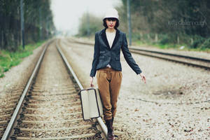 Runaway child. by kittysyellowjacket