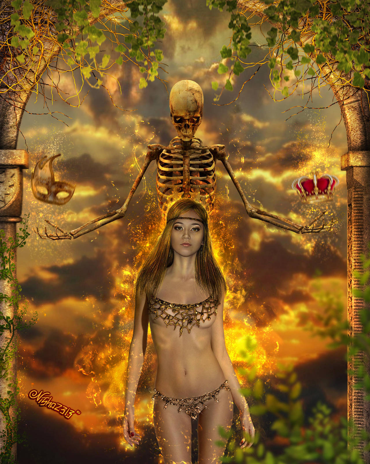 Love And Hatred (the 3d work from the series) by Nisha2313