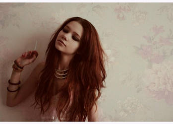 smoke girl by YourAnitte