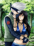 Commission: Kakashi and Shirahime by starca