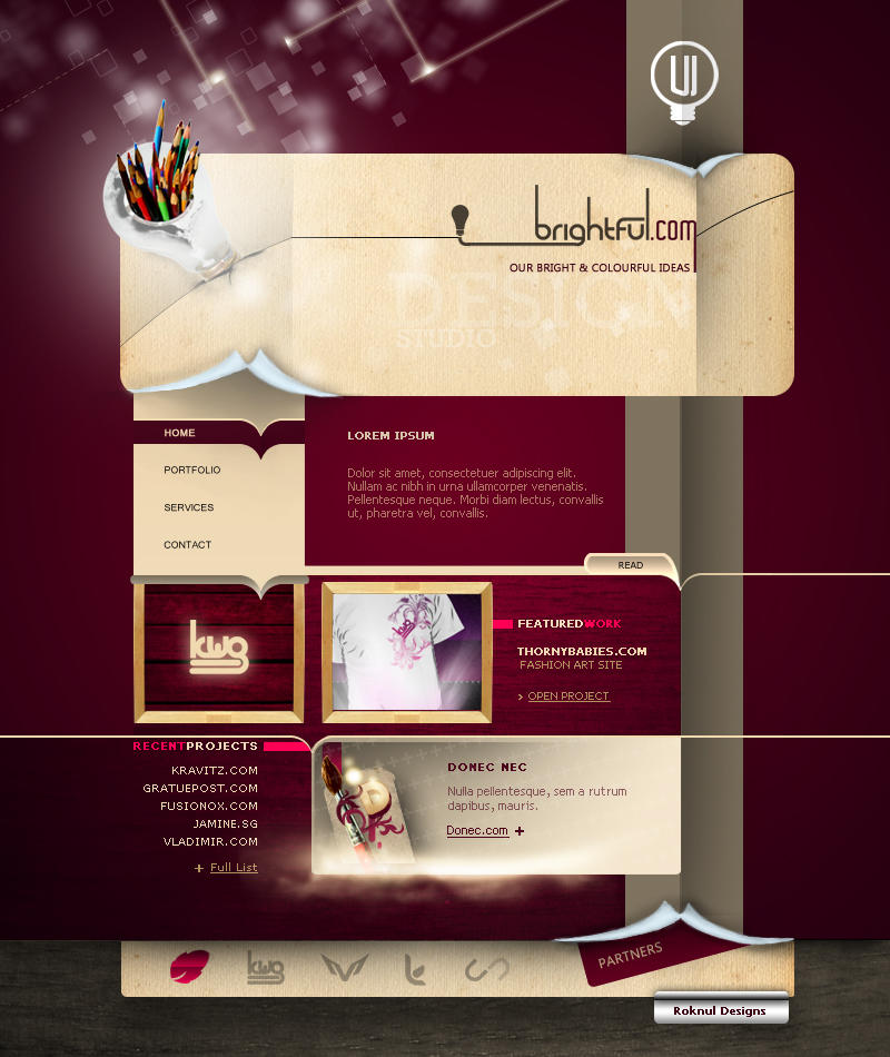 Brightful - Design Studio by WorksByRaj