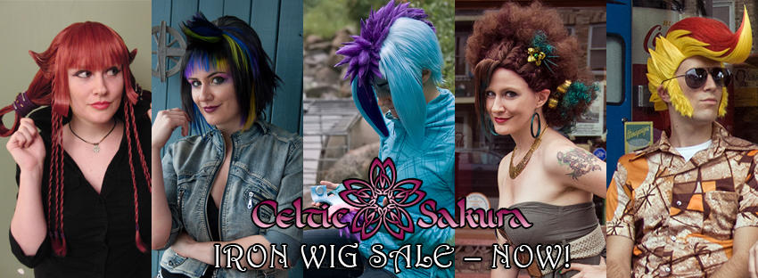 Iron wig sale by CelticSakura Iron wig sale by CelticSakura