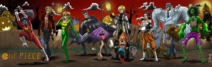 One Piece Halloween by Garth2The2ndPower