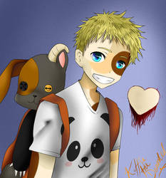 Patches and Mr.Pickles by walteryosmite