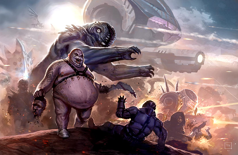 Cthulhutech: Battle for Oz by tycarey