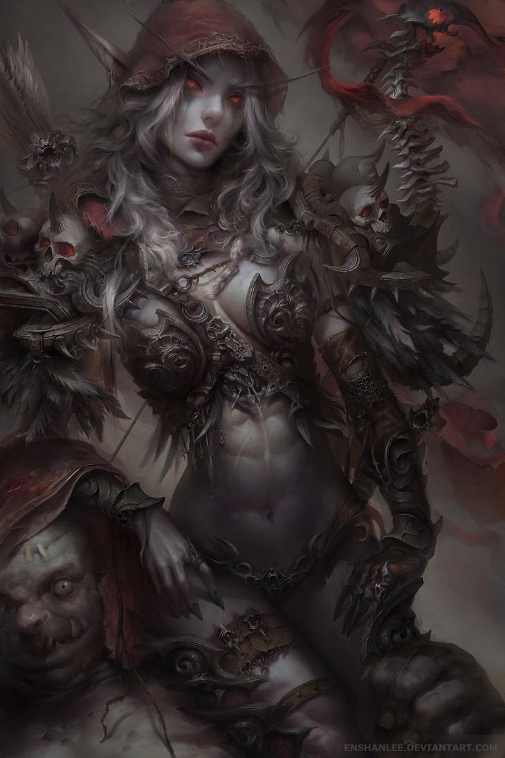 Sylvanas Windrunner by Enshanlee