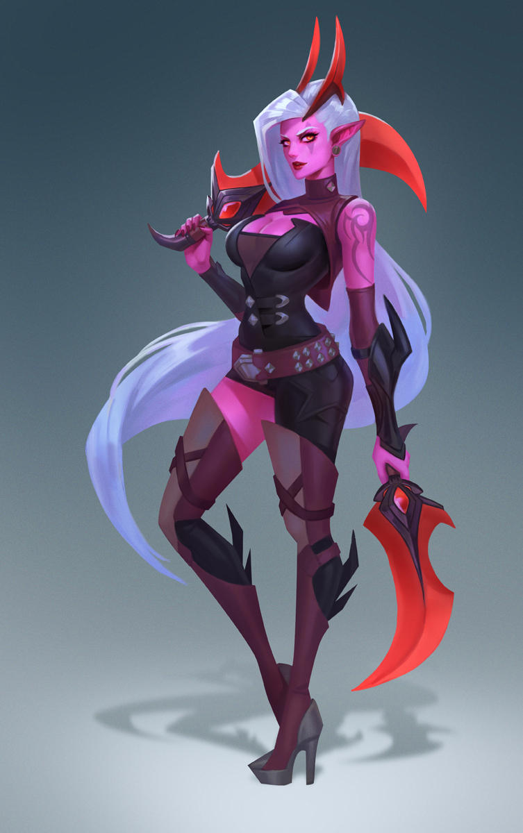 Demon Katarina by Lagunaya