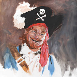 Pirate Auctioneer by monstercola