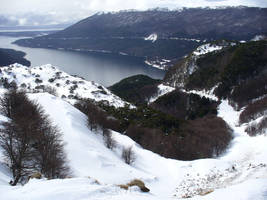 Water, mountains and ice by imperiom