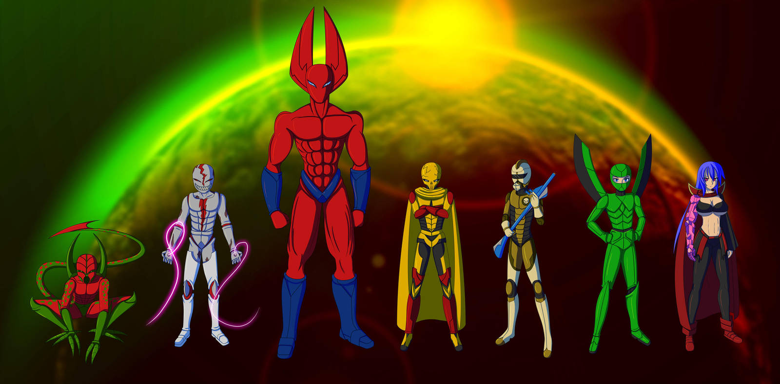 Commission - Spikerman Cast 2 by ThisDarkLight