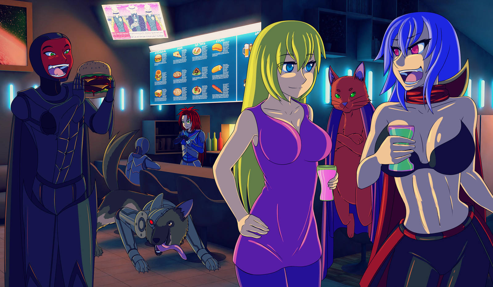 Kelvar's Bar by ThisDarkLight