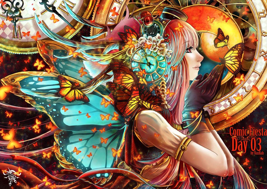 Comic Fiesta Countdown : Day 03 :: Time Fearies by VanRah