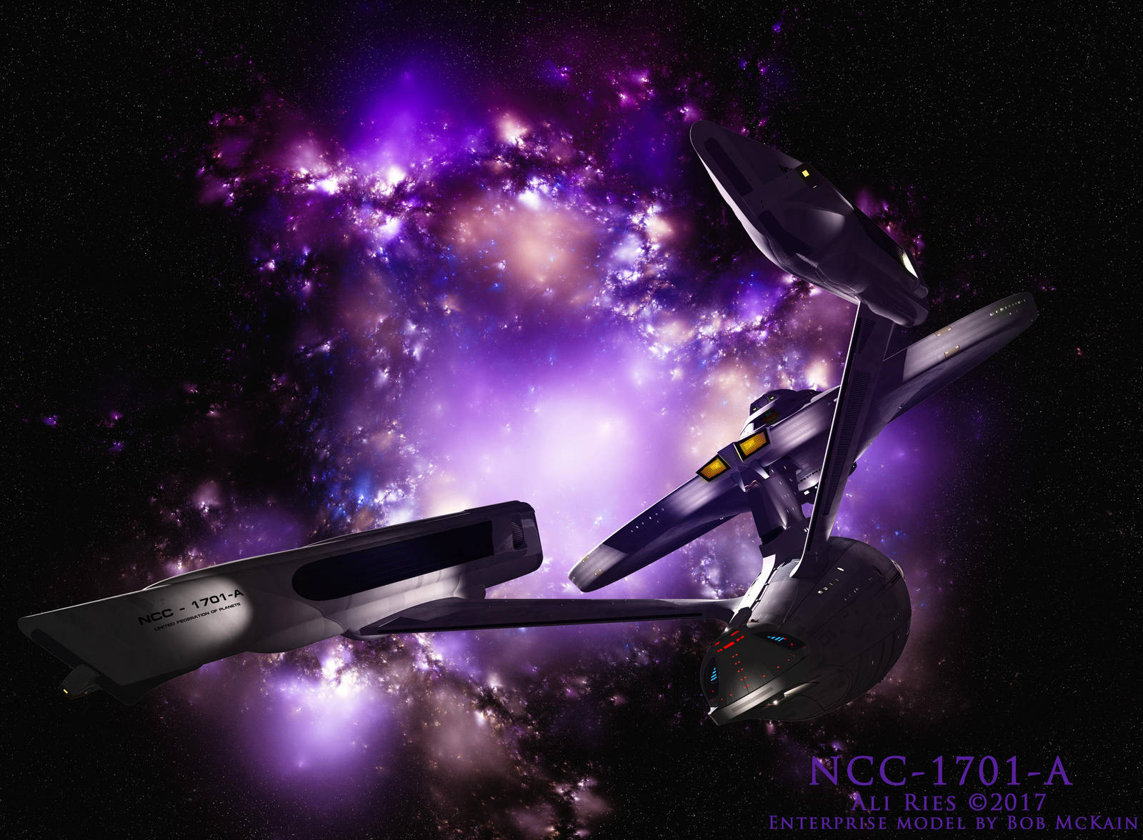 NCC-1701-A by Ali Ries 2017 by Casperium