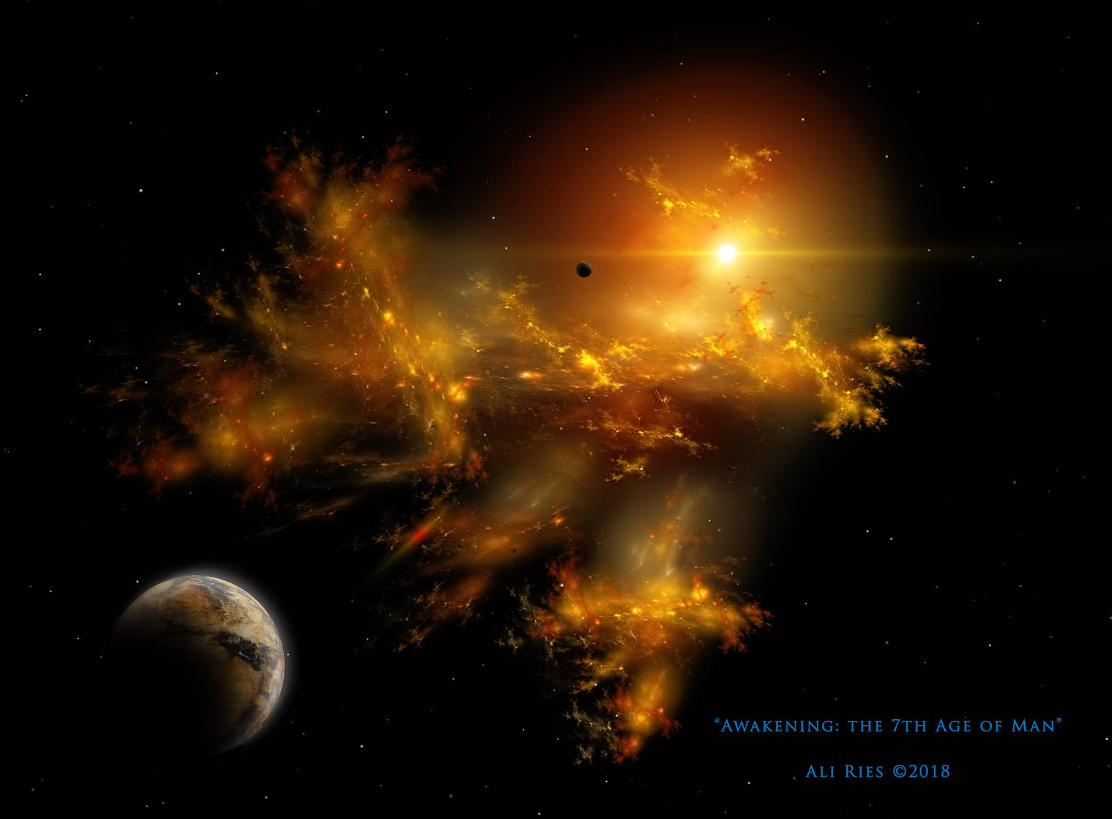 Awakening-The 7th Age of Man by Ali Ries 2018 by Casperium